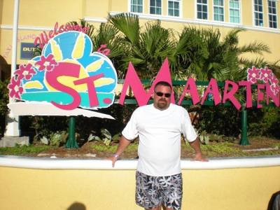 My daughter made me get this picture in St. Martin for a new profile picture.  Guess she's tired of my New York one.