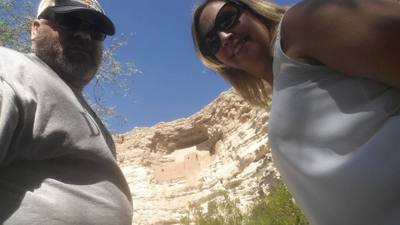 Montezuma castle selfie!