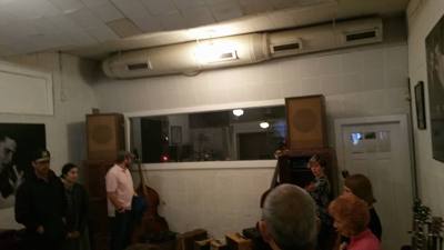 Sun Studio...where Elvis was discovered and recorded until his contract was sold to RCA for about $35,000.