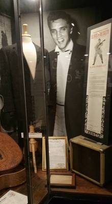 Sun Studio...where Elvis was discovered and recorded until his contract was sold to RCA for about $35,000.