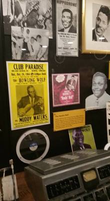 Sun Studio...where Elvis was discovered and recorded until his contract was sold to RCA for about $35,000.