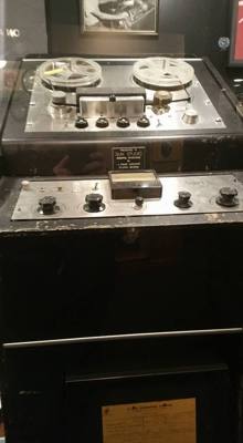 Sun Studio...where Elvis was discovered and recorded until his contract was sold to RCA for about $35,000.