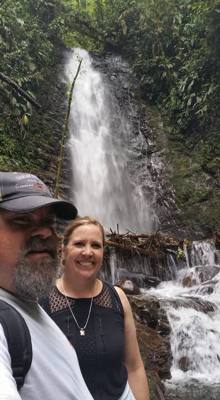 Raise your hand if you hiked the jungles of Ecuador today.  Our guide said he's been doing this for 16 years and we're o