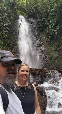 Raise your hand if you hiked the jungles of Ecuador today.  Our guide said he's been doing this for 16 years and we're o