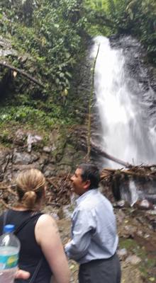 Raise your hand if you hiked the jungles of Ecuador today.  Our guide said he's been doing this for 16 years and we're o