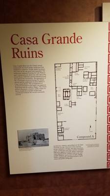 Casa Grande National Monument.  Pretty interesting history around this.