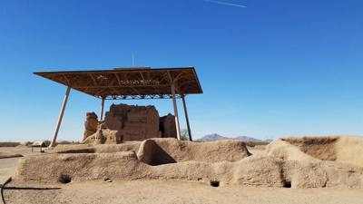 Casa Grande National Monument.  Pretty interesting history around this.