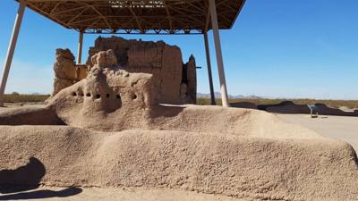 Casa Grande National Monument.  Pretty interesting history around this.