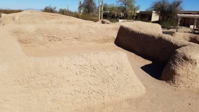 Casa Grande National Monument.  Pretty interesting history around this.