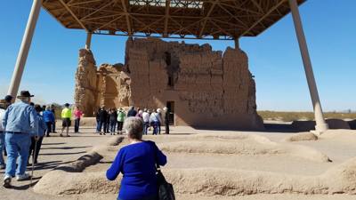 Casa Grande National Monument.  Pretty interesting history around this.