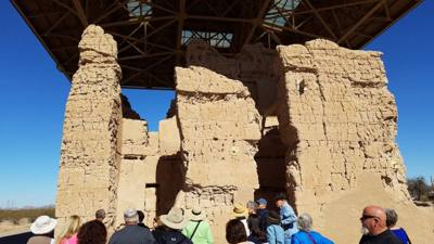 Casa Grande National Monument.  Pretty interesting history around this.