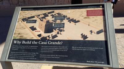 Casa Grande National Monument.  Pretty interesting history around this.