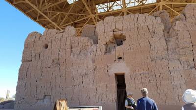 Casa Grande National Monument.  Pretty interesting history around this.