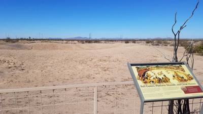 Casa Grande National Monument.  Pretty interesting history around this.
