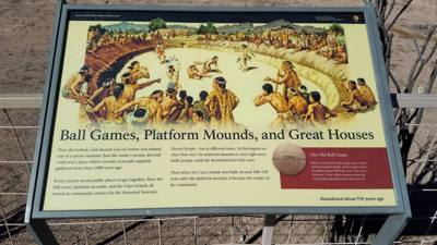 Casa Grande National Monument.  Pretty interesting history around this.