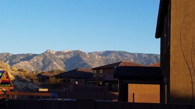 Not a bad view from Casa de Mobley in  the Catalina Foothills.  Might not go home.
