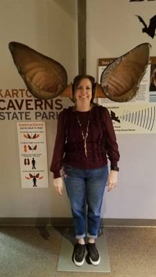 Wish I could have taken pictures inside the caverns.  Best cave tour I've been on.   Beautiful inside.