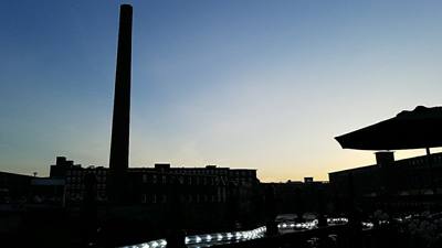 This makes me miss our Parkville smoke stack at the Power Plant.  Good food and beer here though!