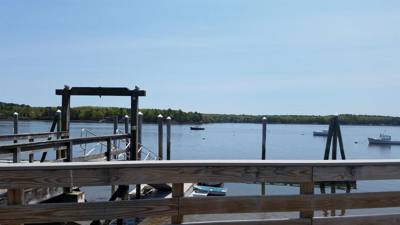 Lunch break in Wicasset, ME with beautiful.