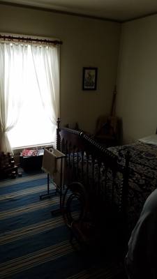 Stopped by Abraham Lincoln's house on the way home from Chicago. Aaron slept in the car.