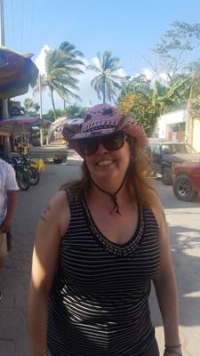 Buying Julie a hat because it just looks great. What do you think?