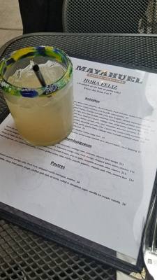 Whew!  That's a spicy margarita!   Sip, don't drink!