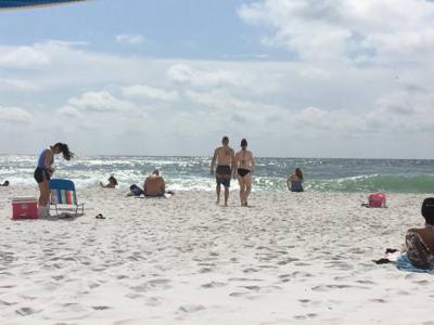 Beach day with the fam...