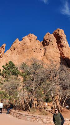 Really beautiful here.  A little hike to earn our lunch calories.