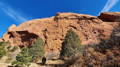 Really beautiful here.  A little hike to earn our lunch calories.