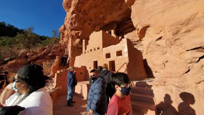 Manitou Cliff Dwellings was interesting...