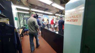 David Duckworth and I went to see the Titan Missile Museum this afternoon. Pretty neat. Not a lot of social distancing