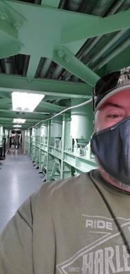 David Duckworth and I went to see the Titan Missile Museum this afternoon. Pretty neat. Not a lot of social distancing