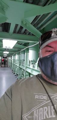 David Duckworth and I went to see the Titan Missile Museum this afternoon. Pretty neat. Not a lot of social distancing
