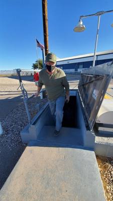 David Duckworth and I went to see the Titan Missile Museum this afternoon.  Pretty neat.  Not a lot of social distancing