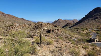 Tucson Mountain Park at Gates Pass