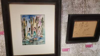 Part 1 of our excursion to De Grazia Gallery in the Sun.  Been here before but always a good place to take in some of th