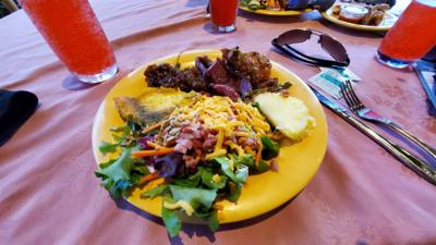 Part 2 of our culturally and historically enlightenning day today was a luau.  Great food and entertainment.  Didn't get