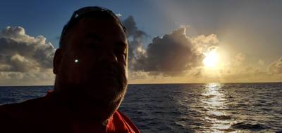 Sunset Cruise before dinner. Great way to end the day. Had some good whale watching and got to see Diamond Head from the