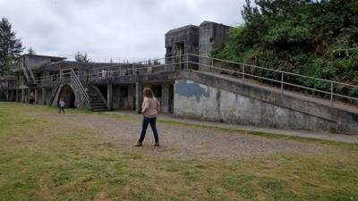 Part 2 of our visit to Fort Stevens