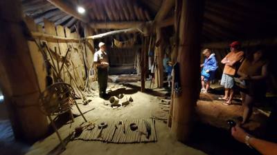 One of a couple Indian villages we visited today.  Learned a few new things today.