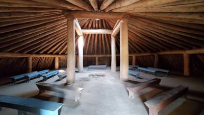 One of a couple Indian villages we visited today.  Learned a few new things today.