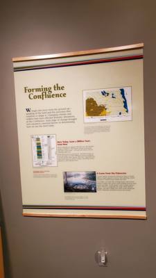 We started the morning off today with the Missouri Yellowstone Confluence Interpretive Center. The water is so shallow h
