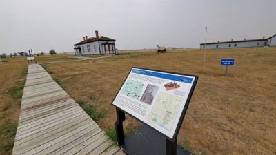 Part two of Fort Buford today.