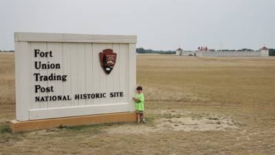 Our other stop today was at Fort Union. This one looks much more like what you would expect a fort to look like. The oth