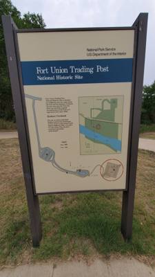 Our other stop today was at Fort Union. This one looks much more like what you would expect a fort to look like. The oth