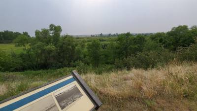 Our other stop today was at Fort Union. This one looks much more like what you would expect a fort to look like. The oth