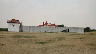 Our other stop today was at Fort Union. This one looks much more like what you would expect a fort to look like. The oth