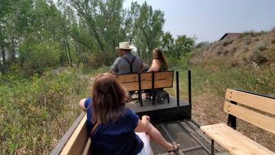 Part 2 of our visit to Chateau De Mores.