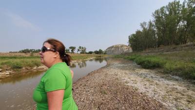 A quick hike in the morning in Sully Creek State Park to get the juices flowing.