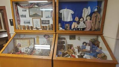 Billings County Courthouse Museum was like 600 ft from our rental.  Had to go.  It makes you feel really old when you se